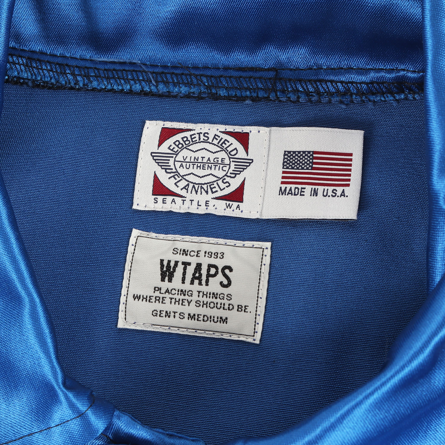楽天市場】WTAPS ダブルタップス ジャケット サイズ:M EBBETS FIELD