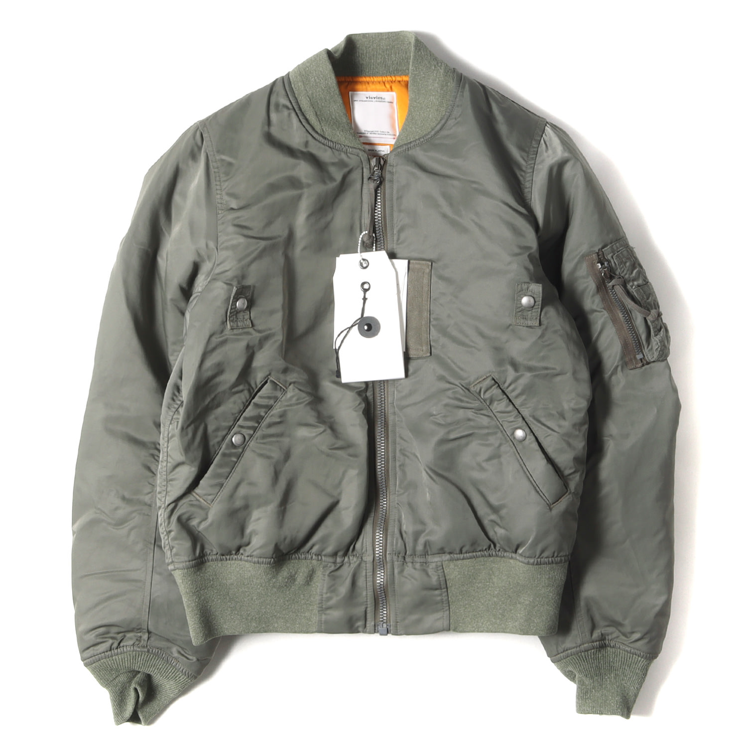 楽天市場】visvim ビズビム ジャケット サイズ:1 20AW 泥染め MA-1