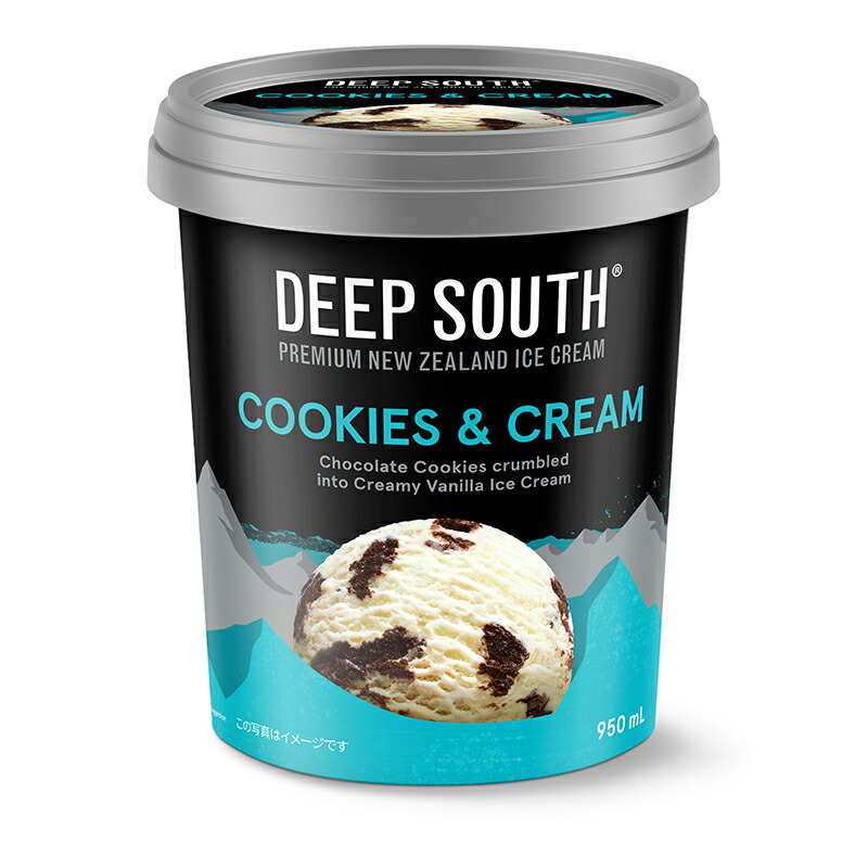 楽天市場】イワタニフーズ DEEP SOUTH クッキー＆クリーム 950ml×6