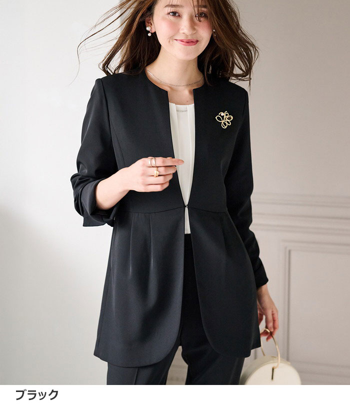 楽天市場】【期間限定：10990円→8790円！】パンツスーツ ＜2点セット