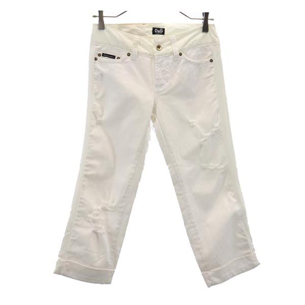 楽天市場】ホワイト デニム（ブランドドルチェ&ガッバーナ）（パンツ