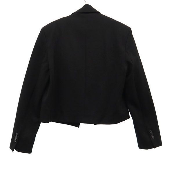 楽天市場】ザラ ショート丈 テーラードジャケット S ブラック ZARA
