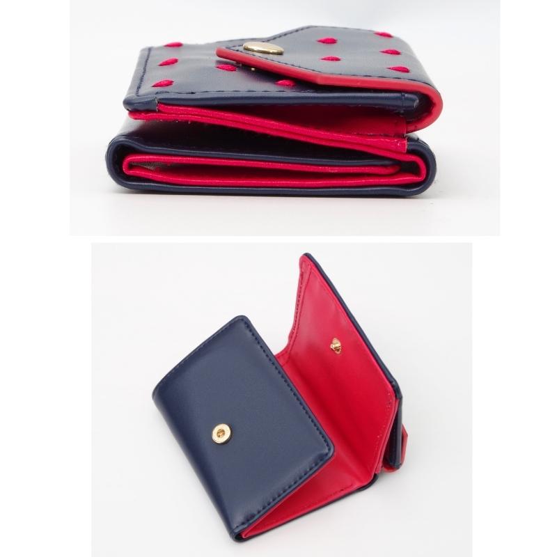 楽天市場】FLOWERING フラワーリング ハート 三つ折り 財布 札入れ