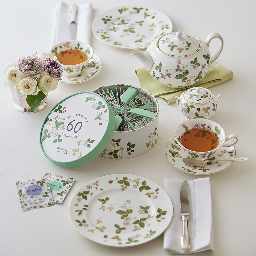 楽天市場】ウェッジウッドの紅茶 ワイルドストロベリー 60周年 ティー