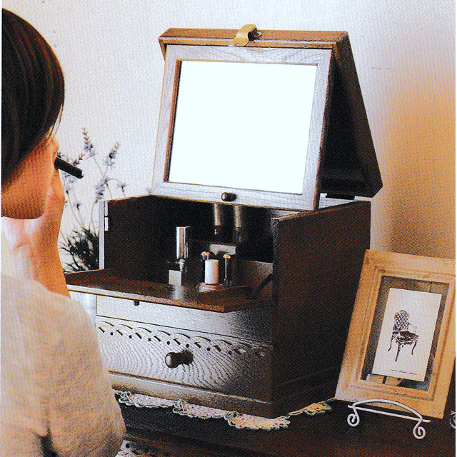 楽天市場】パリの雑貨屋 メイクボックス FG-266 / コスメティック