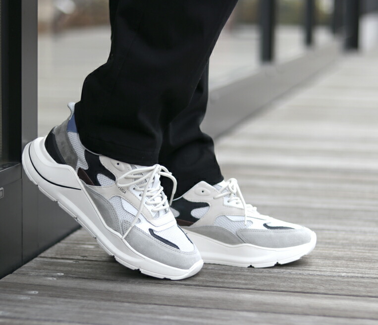 楽天市場】D.A.T.E. デイト FUGA フーガ スニーカー 30MFGNTGY / m381