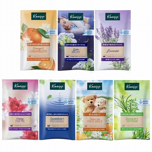 楽天市場】クナイプ バスソルト トライアルセット 50g×7種 メール便