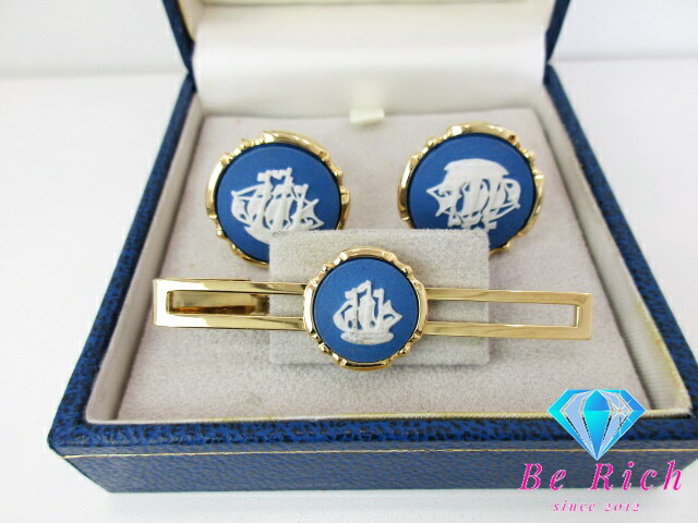 楽天市場】ウェッジウッド WEDGWOOD ジャスパー タイピン カフス