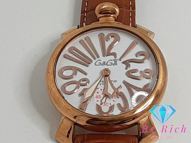 楽天市場】ゴールド（ブランドガガミラノ）（メンズ腕時計｜腕時計）の通販