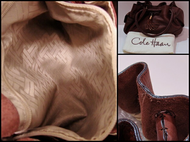 楽天市場】コールハーン COLE HAAN ハンドバッグ ブラウン 茶 レザー