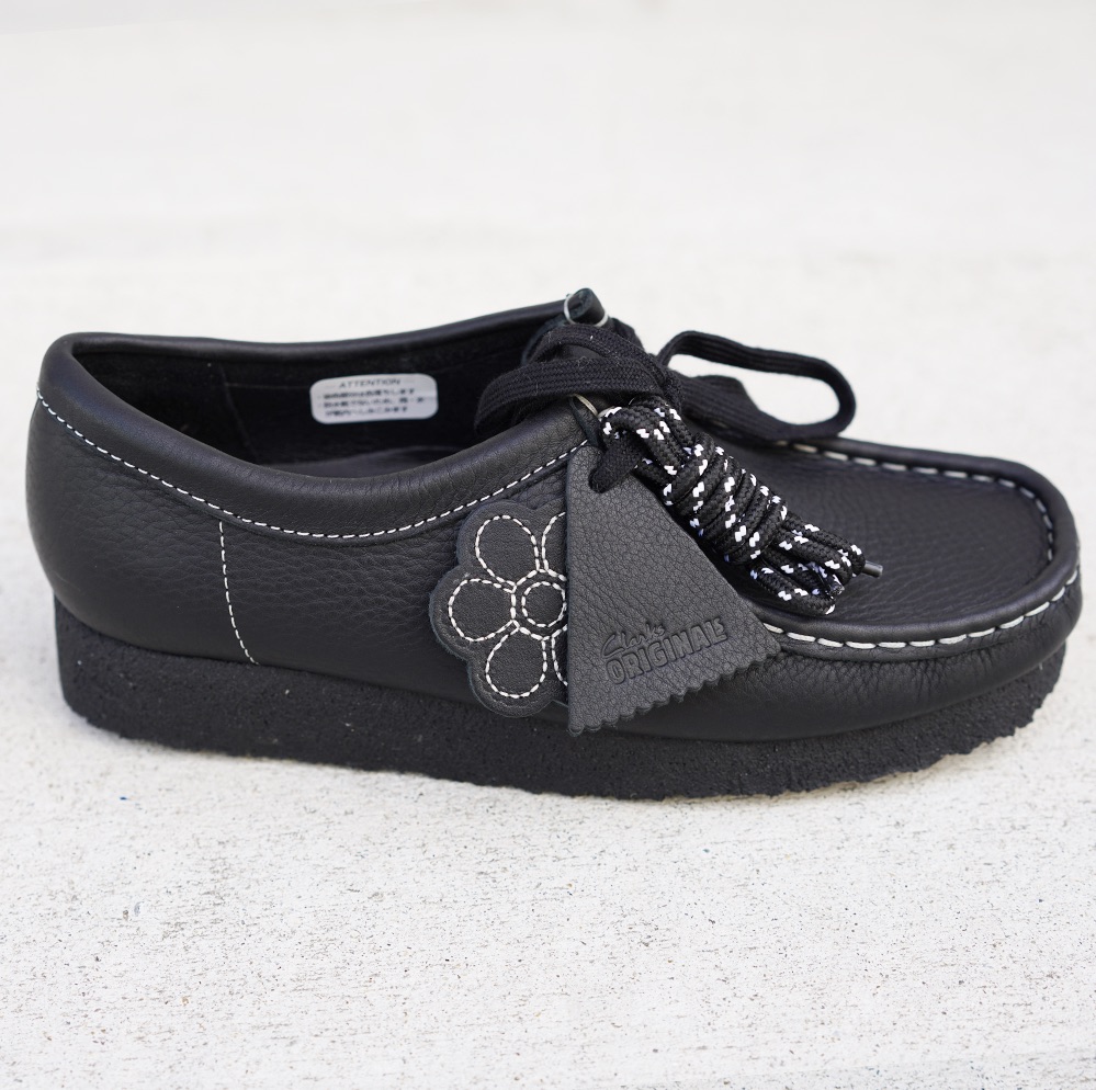 楽天市場】クラークス オリジナル ワラビー ブラック レザー