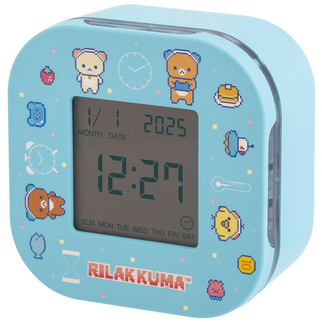 楽天市場】リラックマ ゲーミングリラックマテーマ アラームクロック