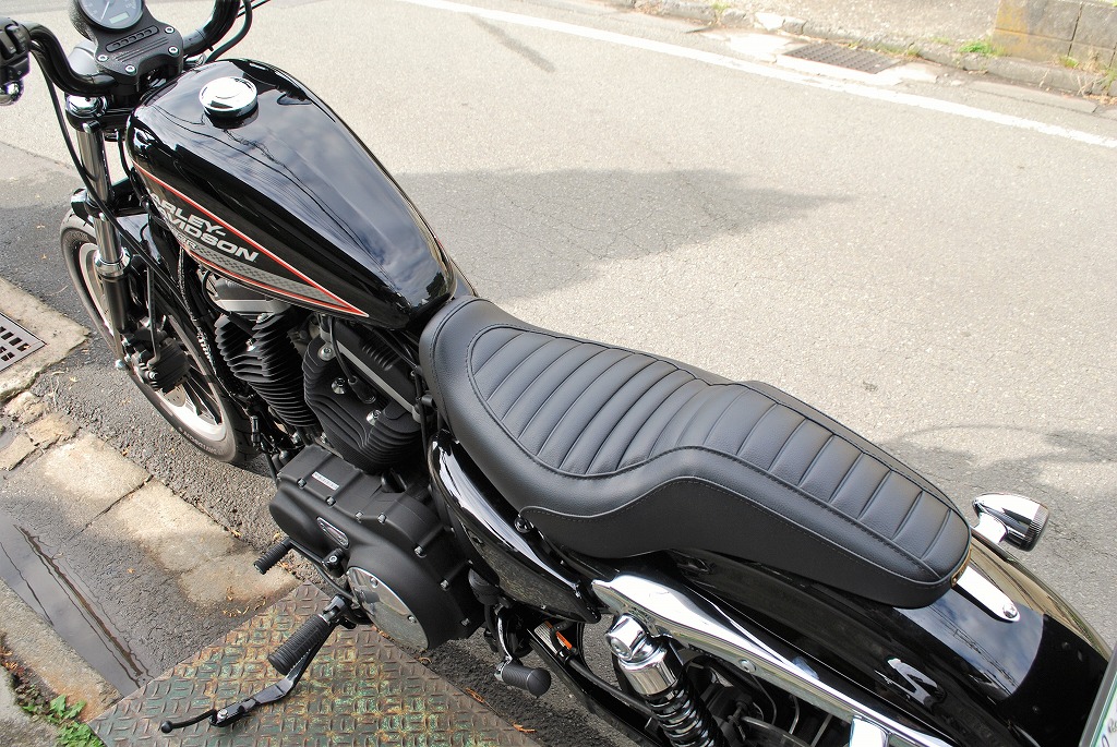 楽天市場】04年〜XLスポーツスター ガンファイターシート センター