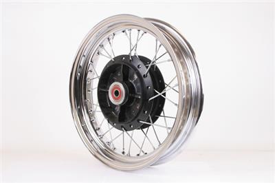 楽天市場】250TR 16インチキット MT クローム スチールスポーク リア