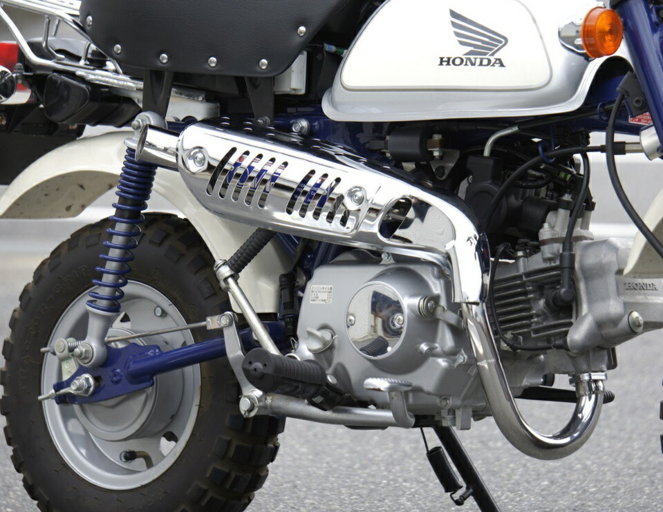 楽天市場】モンキー（MONKEY）FI車 SS アップマフラー OVER（オーバー