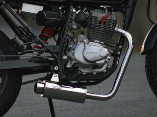 楽天市場】FTR223 マフラー 100φ砲弾マフラー タイプ2 802-001-01