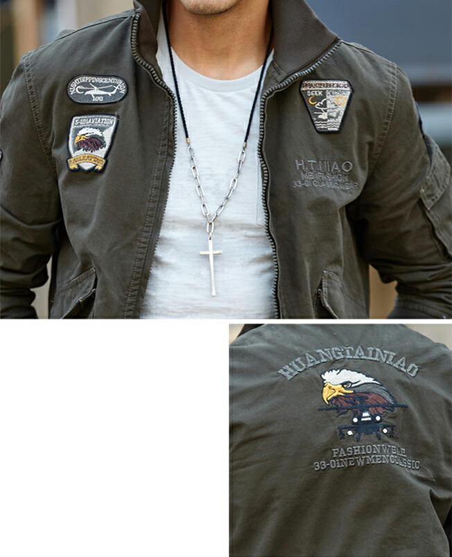 楽天市場】ジャケット ミリタリージャケットフライトジャケット