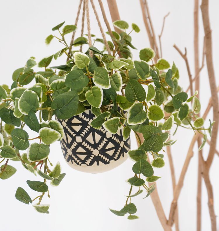 楽天市場】ハンギング グリーン D プミラ (造花 フェイクグリーン 吊り