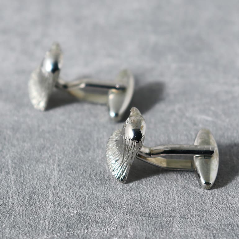 楽天市場】カフスボタン コンドル 鷲 シルバー 鷹 カフリンクス