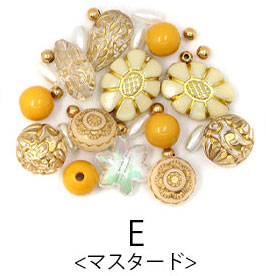 楽天市場】アクリルビーズ アンティーク クリアミックス 30個入り