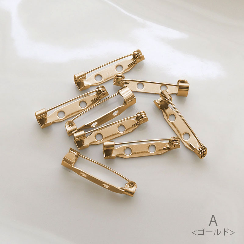 楽天市場】ブローチピン 造花ピン 8個/5個セット 回転式 コサージュ