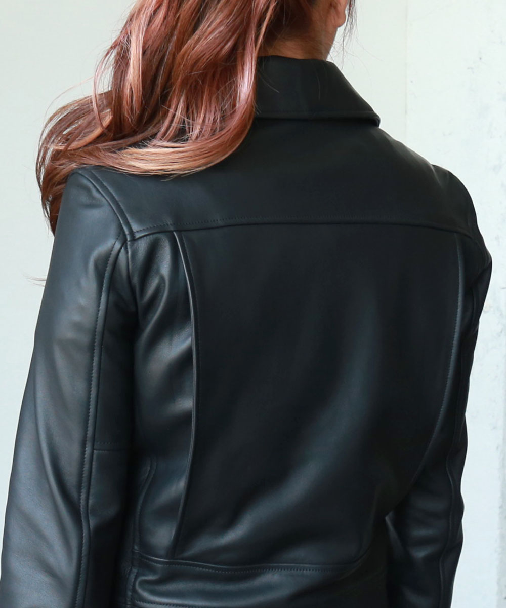 アッパーハイツ レザージャケット ラムレザー 羊革 ダブルライダース