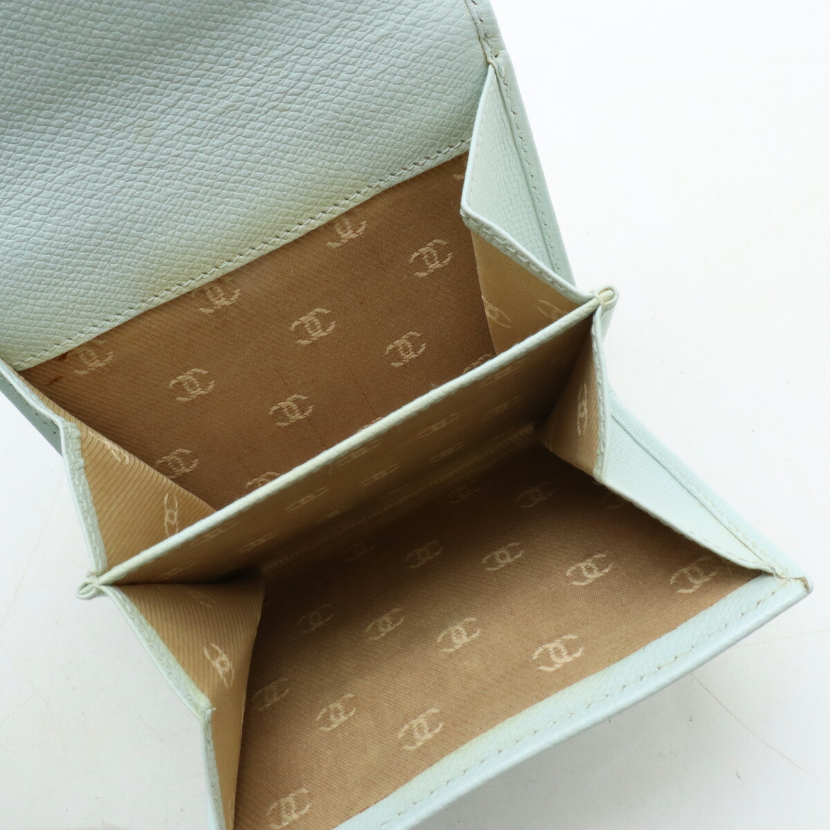 楽天市場】CHANEL シャネル ココボタン 3つ折財布 三つ折り Wホック