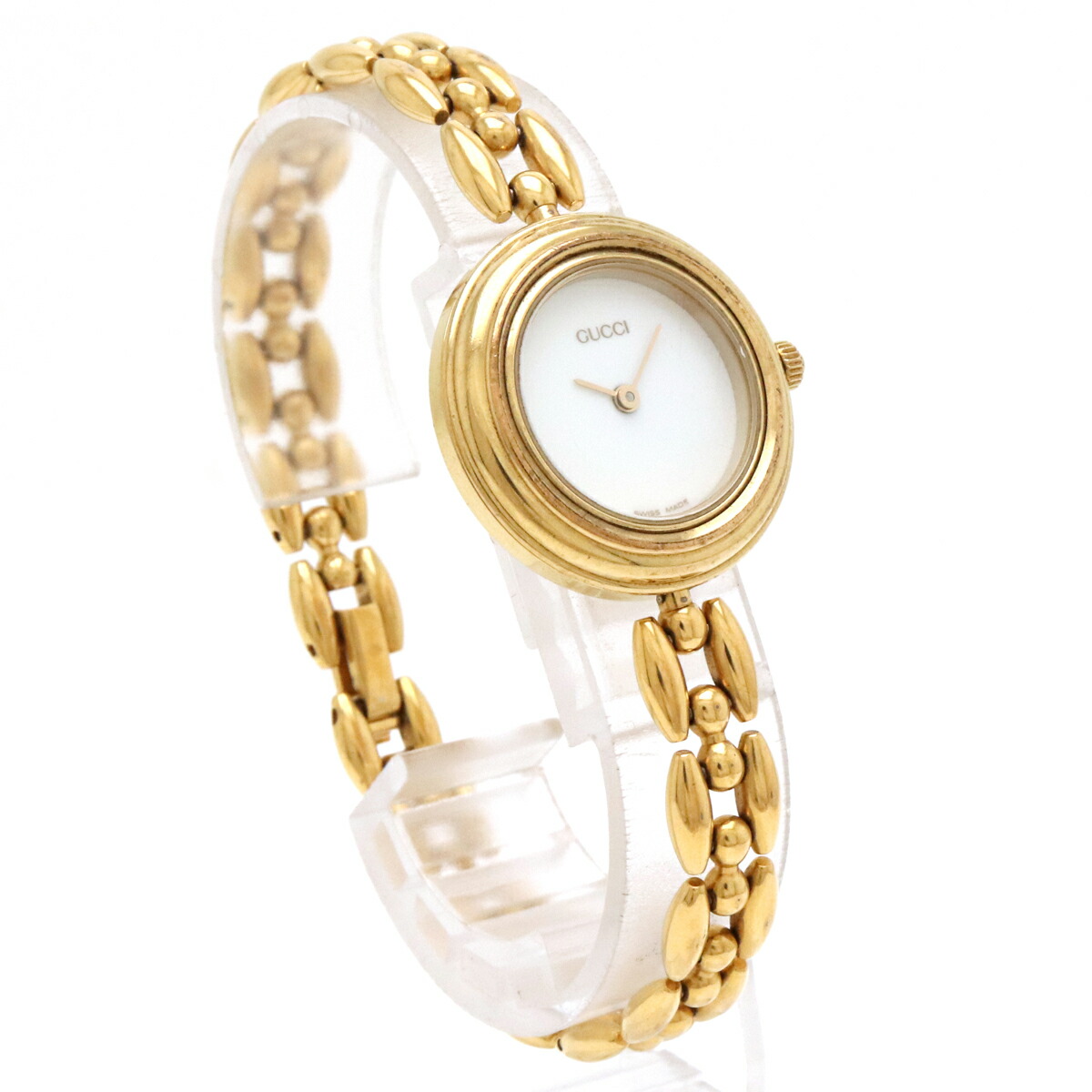 楽天市場】【ウォッチ】GUCCI グッチ チェンジベゼル ホワイト文字盤