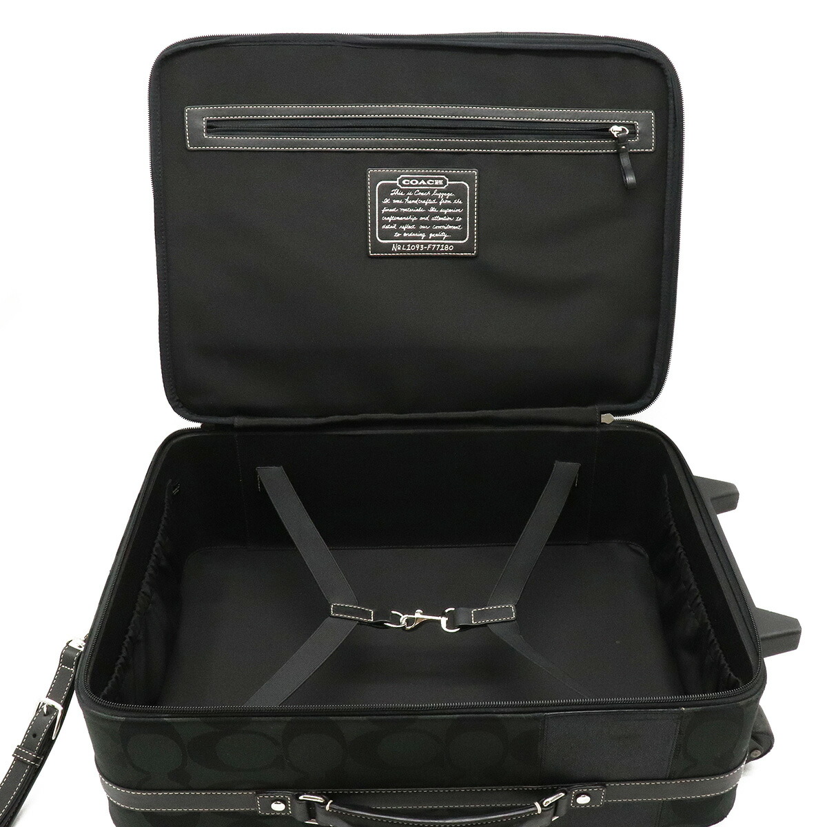 楽天市場】【バッグ】COACH コーチ シグネチャー キャリーケース