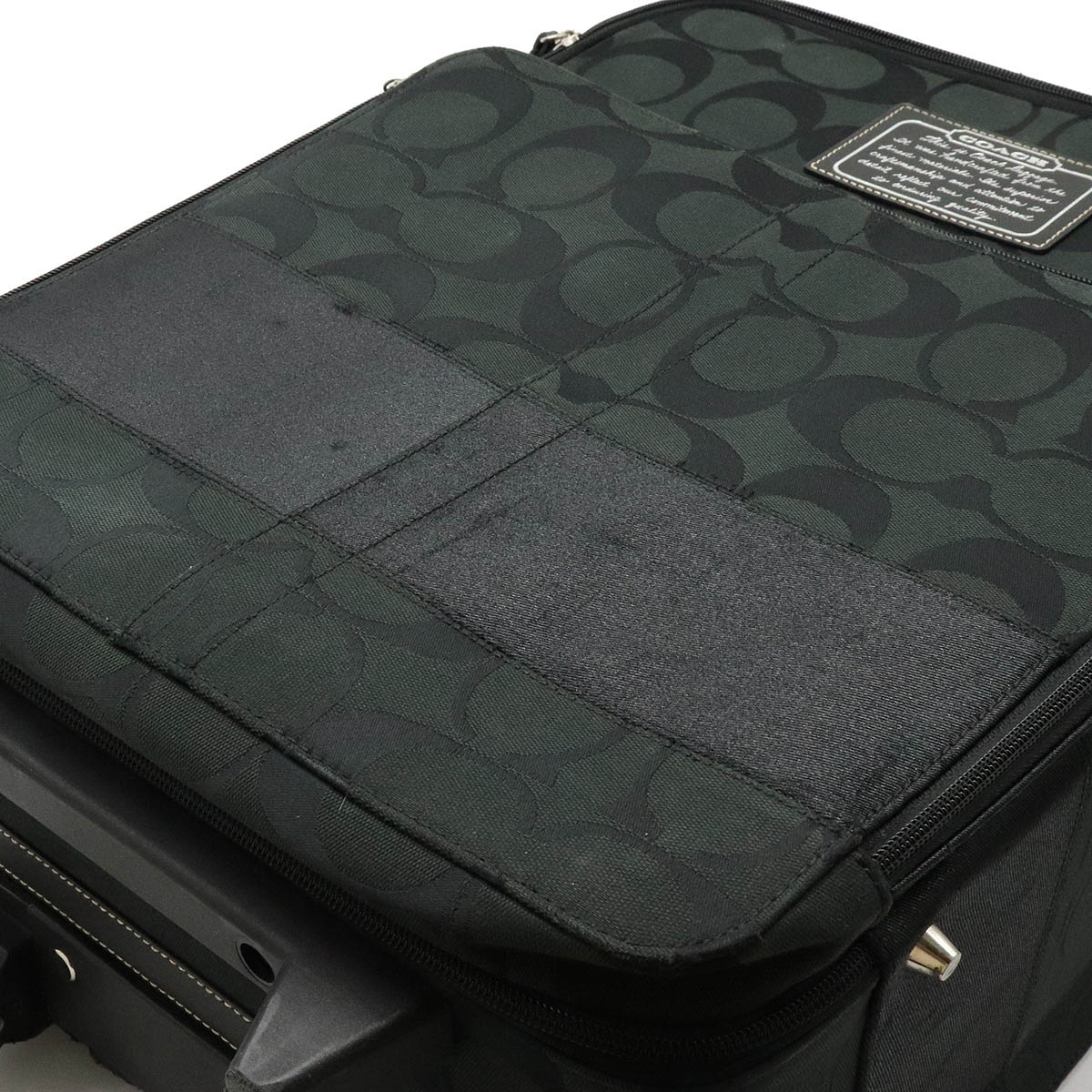 楽天市場】【バッグ】COACH コーチ シグネチャー キャリーケース