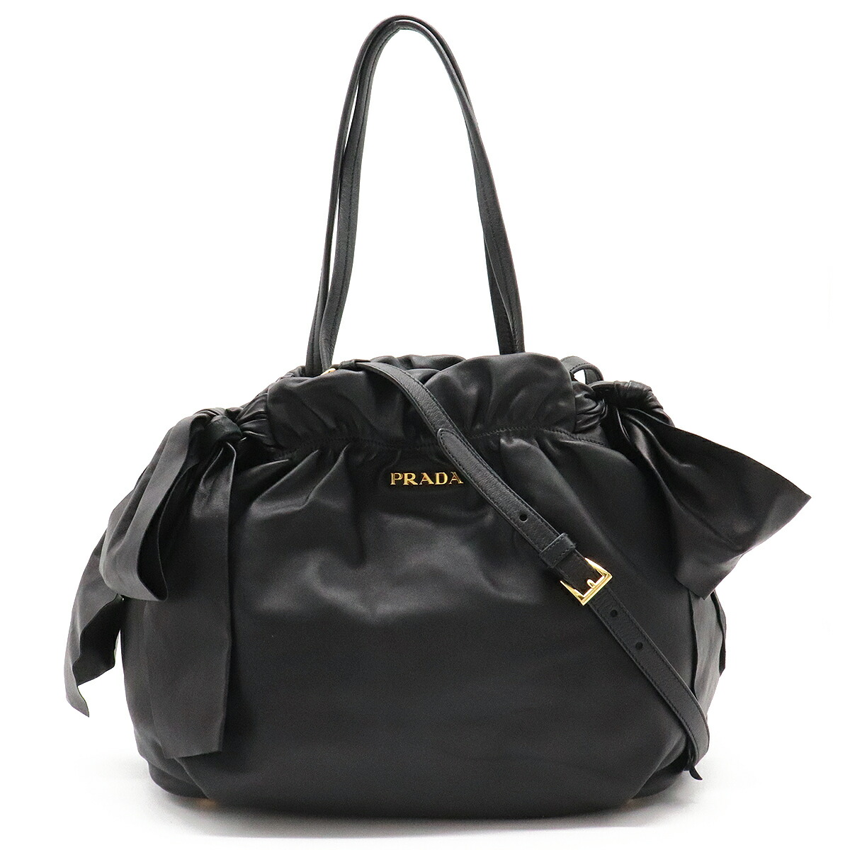 楽天市場】【バッグ】PRADA プラダ リボン トートバッグ 2WAY