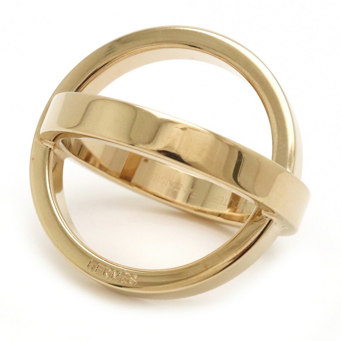 楽天市場】HERMES エルメス コスモス スカーフリング スカーフ留め