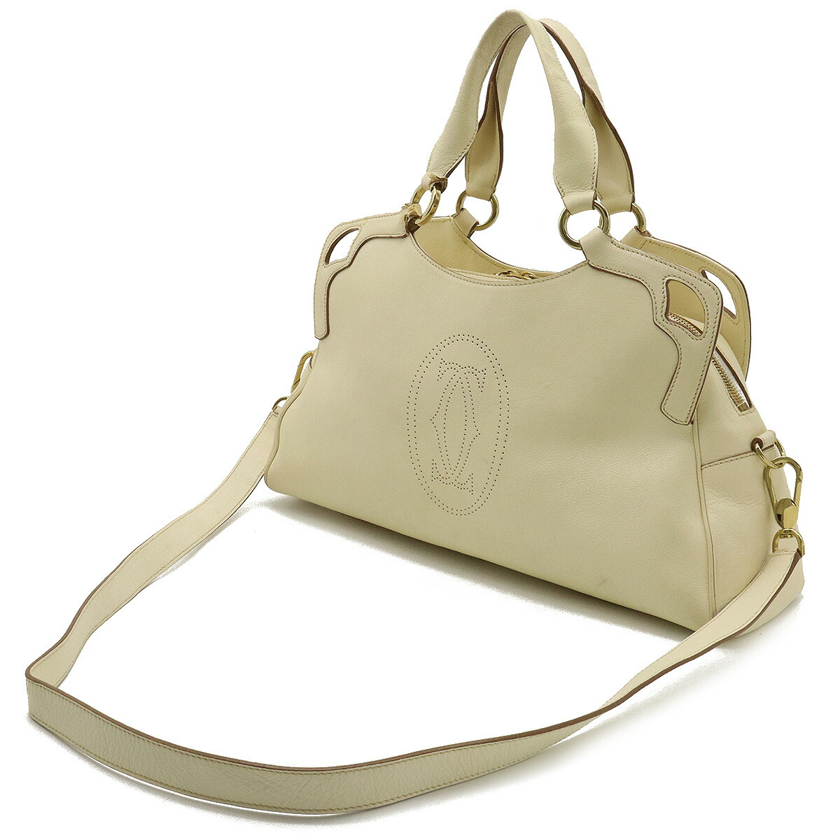 楽天市場】【バッグ】Cartier カルティエ マルチェロ ドゥ カルティエ