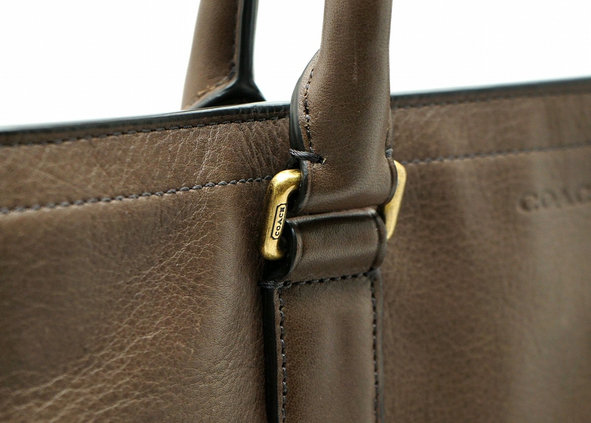 楽天市場】【バッグ】COACH コーチ ブリーカー レガシー レザー