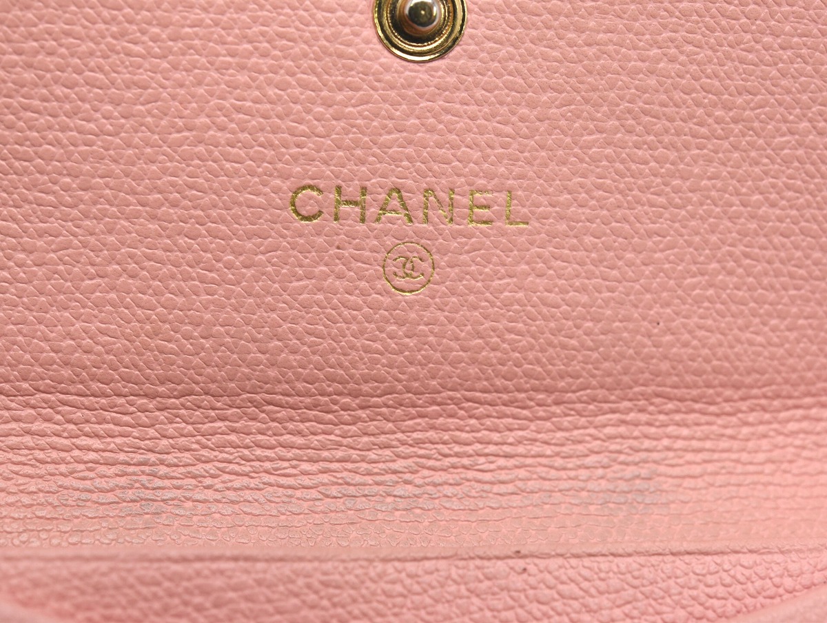 楽天市場】CHANEL シャネル ココボタン カードケース 名刺入れ パス