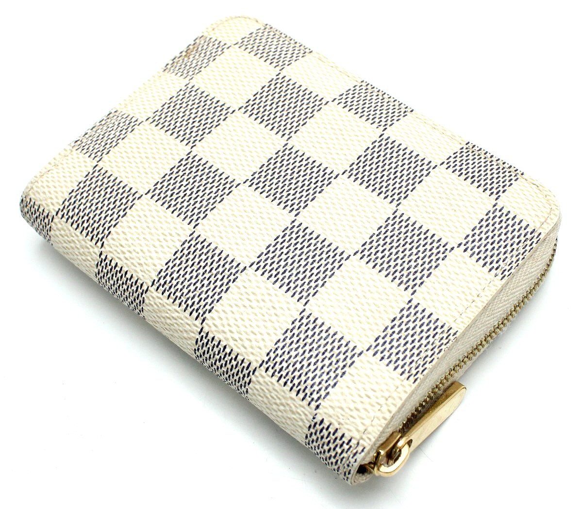 b*3様 ルイヴィトン ダミエ アズール ジッピー パース コンパクトウォ