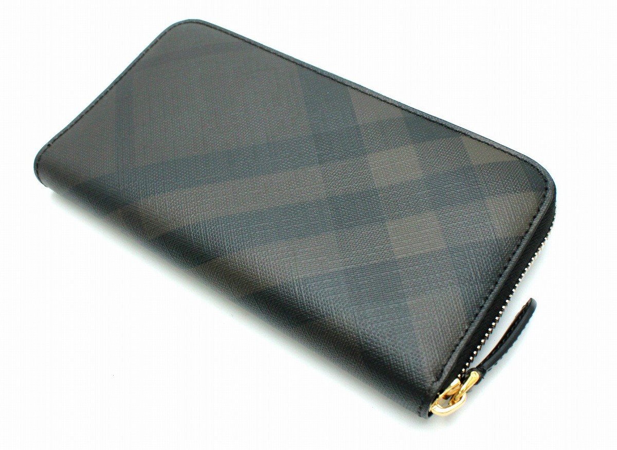 楽天市場】【未使用品】【財布】BURBERRY バーバリー スモーク ド