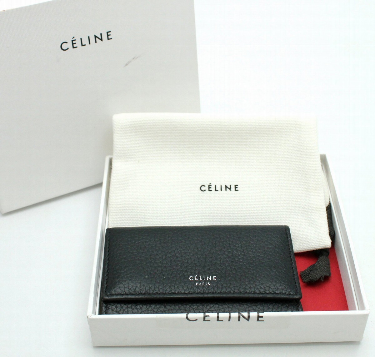 楽天市場】CELINE セリーヌ キーケース 6連キーケース レザー PVC