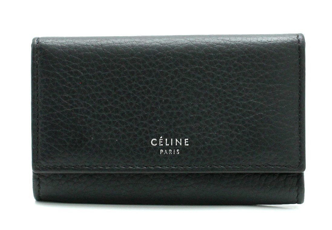 楽天市場】CELINE セリーヌ キーケース 6連キーケース レザー PVC
