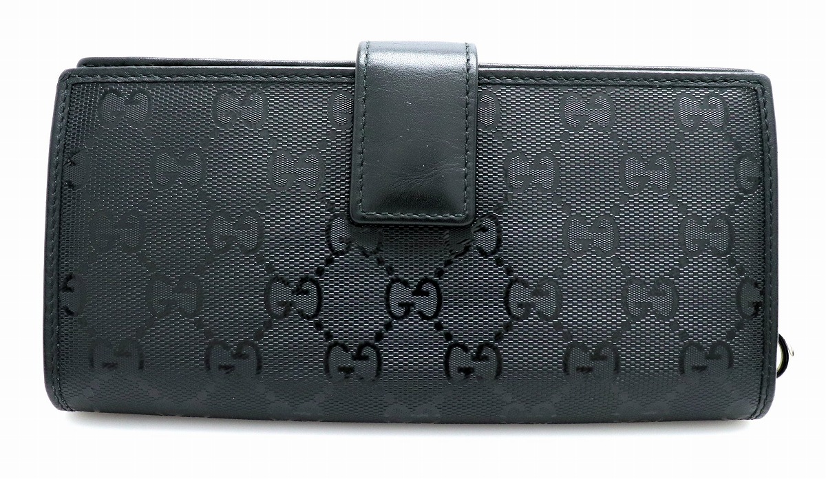 楽天市場】【財布】GUCCI グッチ インプリメ GG 2つ折長財布