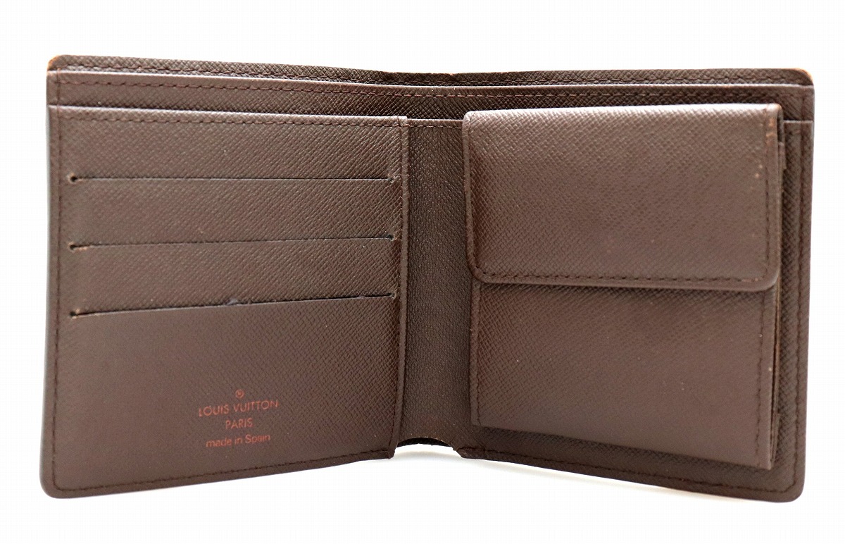 楽天市場】【財布】LOUIS VUITTON ルイ ヴィトン ダミエ ポルト ビエ