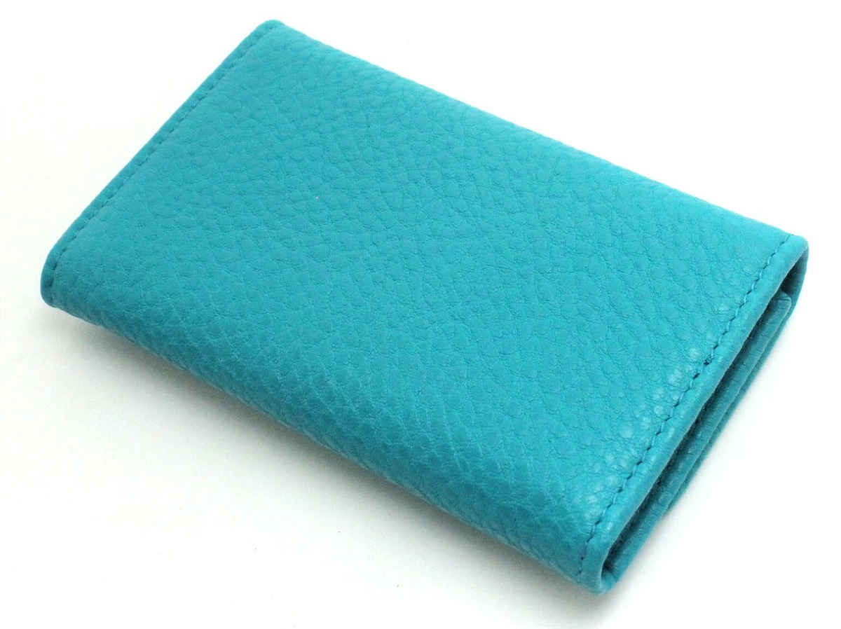 楽天市場】【未使用品】PRADA プラダ 6連キーケース VITELLO GRAIN 型