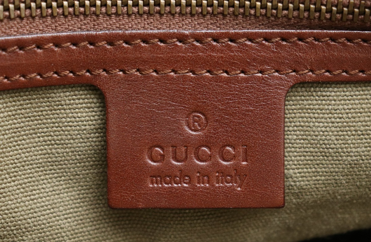 楽天市場】【バッグ】GUCCI グッチ バンブー キャンバス トートバッグ