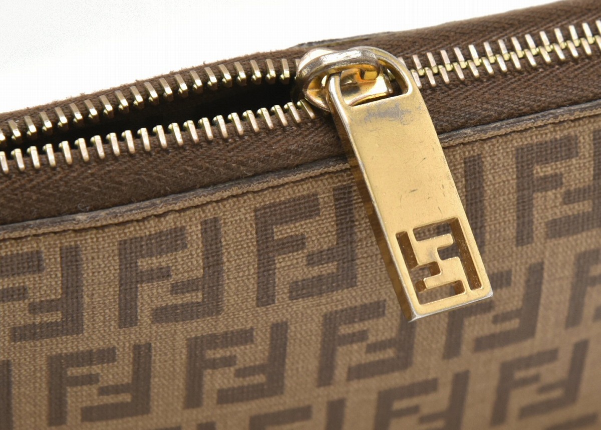 楽天市場】【財布】FENDI フェンディ ズッカ柄 ラウンドファスナー 長