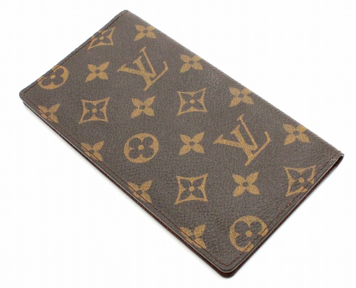 楽天市場】【財布】 LOUIS VUITTON ルイ ヴィトン モノグラム 2つ折長