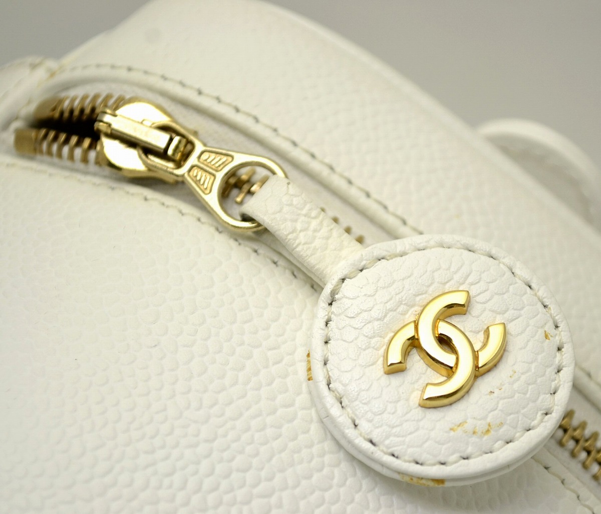 楽天市場】【バッグ】CHANEL シャネル キャビアスキン バニティバッグ