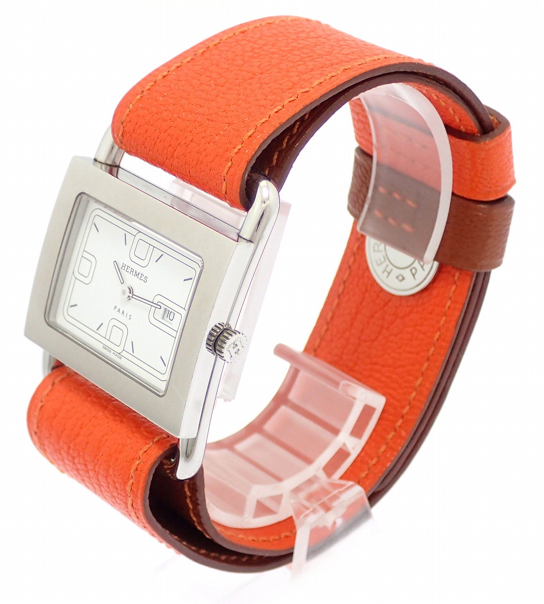 楽天市場】【ウォッチ】HERMES エルメス バレニア スクエア レディース