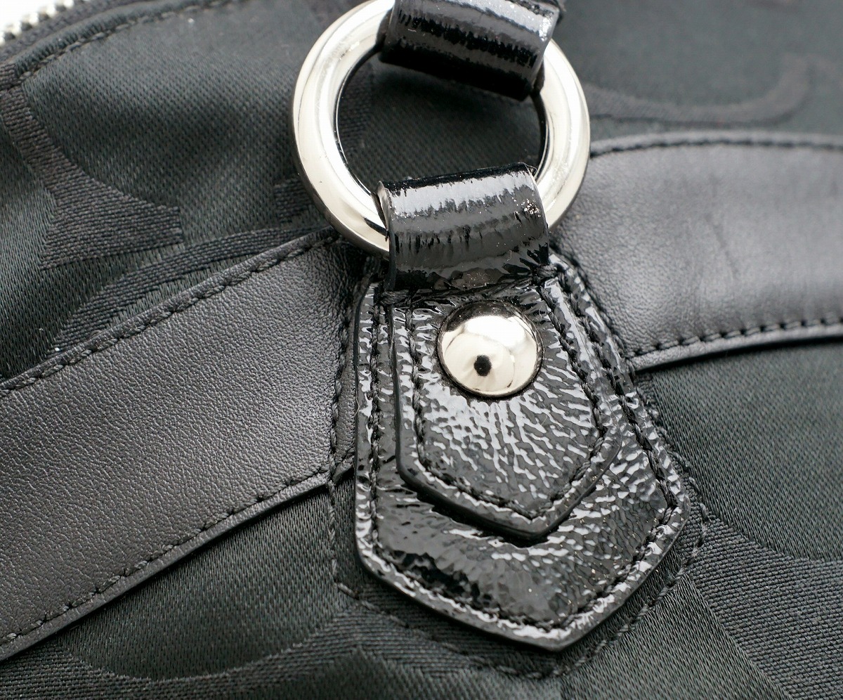 楽天市場】【バッグ】COACH コーチ ポピー シグネチャー ハンドバッグ