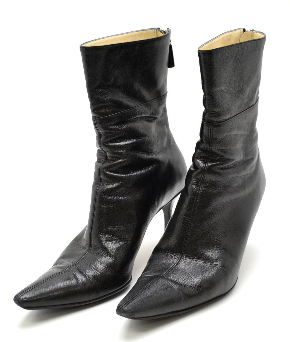 楽天市場】【靴】GUCCI グッチ ショートブーツ ブーツ ジップブーツ