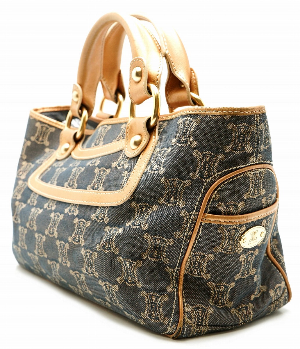 楽天市場】【バッグ】CELINE セリーヌ マカダム柄 ブギーバッグ